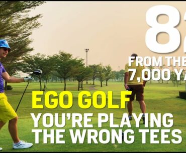 YOU'RE PLAYING THE WRONG TEES! Also, How to NOT break 80