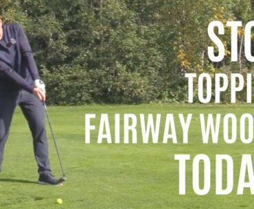 STOP TOPPING FAIRWAYS WOODS NOW-TODAY! GOLF WRX