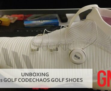 UNBOXING: The adidas Golf Codechaose golf shoes look awesome