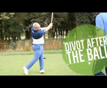 Golf: How to Take a Divot After the All and Compress Irons
