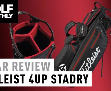 Titleist 4UP StaDry Stand Bag Review