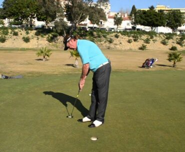 Miguel Ángel Jiménez Golf Academy - Posición y Grip en el Putt