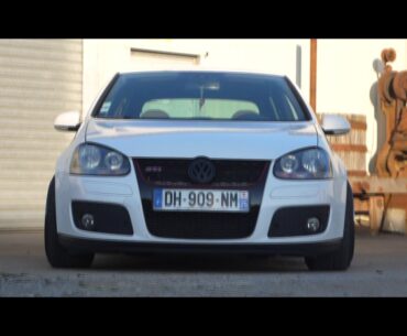 Static VW Golf 5 GTI White | Stance Video