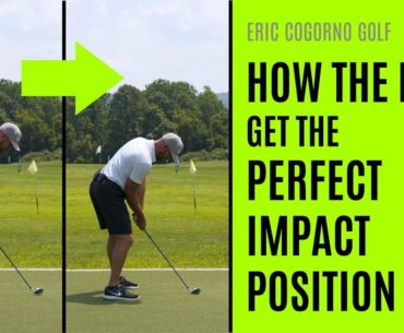 GOLF: How The Pros Get The Perfect Impact Position - Setup Vs.  Impact In Detail