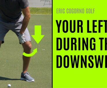 GOLF: How The Left Leg Works During The Downswing