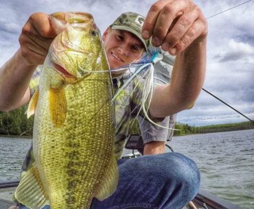 Big Hair Jigs for Bass | Using Southern Tactics on Northern Bass