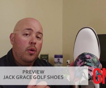 PREVIEW: Jack Grace golf shoes, featuring interchangeable saddles