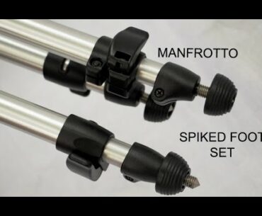 Manfrotto Tripod Spiked Foot REVIEW & FITTING