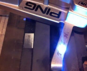 Golf putter engraving