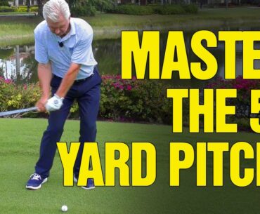 GOLF SHOTS:  How To MASTER The 50 60 Yard Pitch Shot (REVEALED!)