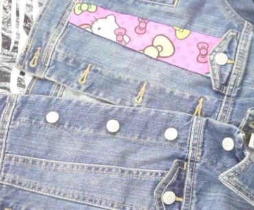 DIY Hello Kitty Custom Spiked Jean Jacket