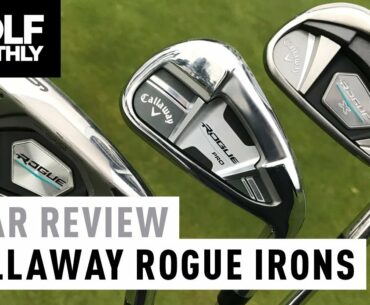 Callaway Rogue vs Rogue Pro vs Rogue X | Irons Test | Golf Monthly
