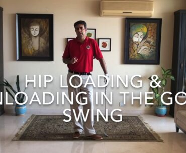 Bio - Mechanics of loading and unloading of the hip in the golf swing