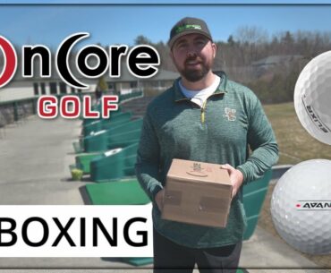 OnCore Golf ELIXR and AVANT | Golf Balls Unboxing