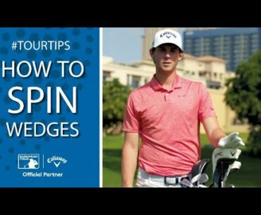 How to spin your wedges with Thomas Pieters | Callaway Tour Tips