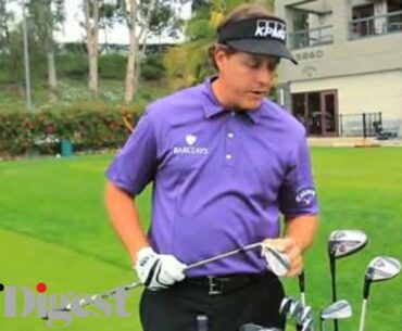 Phil Mickelson Reveals What's In His Golf Bag | Behind the Scenes | Golf Digest