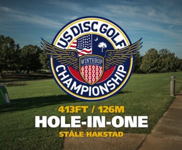 Disc Golf Hole in One - Ståle Hakstad Hole 14 @ USDGC 2015