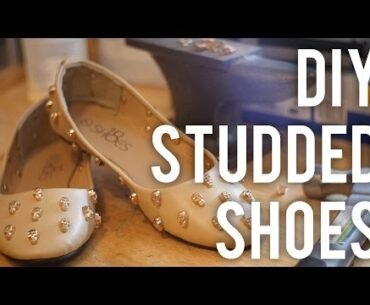 How to Studded Shoe : DIY