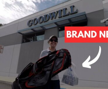 WHY ARE PEOPLE GIVING AWAY BRAND NEW GOLF GEAR?!?!