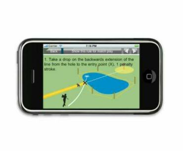 iGolfrules Golf Rules Quick Reference Demo - iPhone