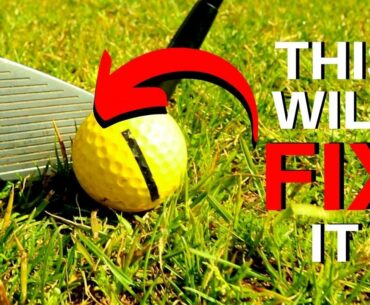 HOW TO STOP SHANKING THE GOLF BALL (FAST FIX)