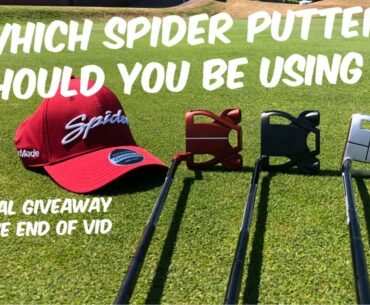 Which Taylor Made Spider Putter should YOU be using?