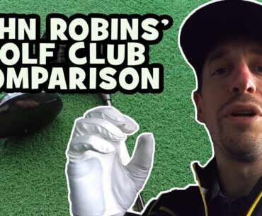 Cobra F9s vs John Robins' Crappy Old Clubs | Bad Golf Club Comparison