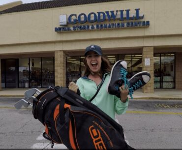 We Bought MIZUNO IRONS and ASHLEY'S NEW DRIVER at THRIFT STORES!!