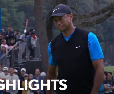 Tiger Woods edges closer to 82nd PGA TOUR title | Round 3 | ZOZO 2019