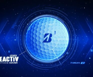 TOUR B Golf Balls with a new REACTIV Cover