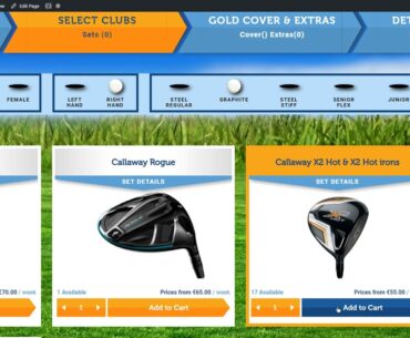 Golf Clubs Hire - Golf Club Rental - Clubs to Hire