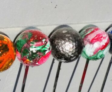 Hydro dipping golf balls