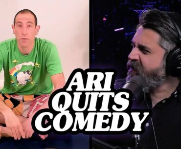 Ari Shaffir officially QUITS COMEDY! The Kobe-Yogi teaches Yoga now