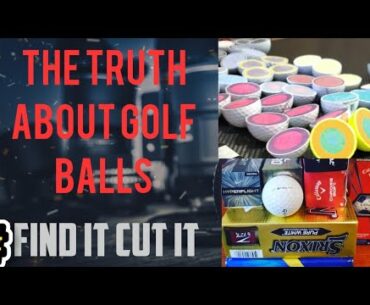 The Truth about golf balls-defected Callaway Chrome soft /find it cut it Srixon XV