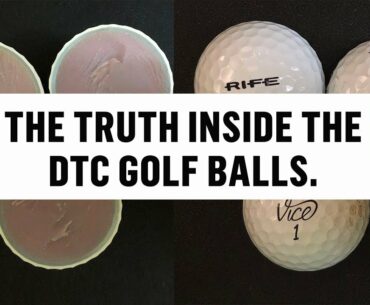 The TRUTH Inside DTC Golf Balls | #FINDITCUTIT