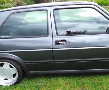 Mk2 Golf 8v GTi Euro Look Aggressive Stance