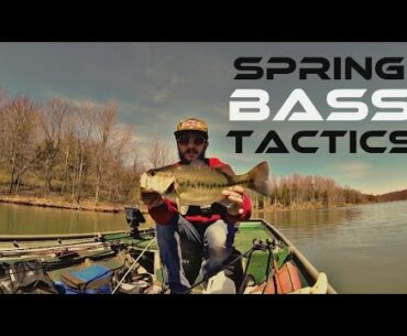 Pre-Spawn Bass Fishing: SPRING BASS TACTICS for BIG FISH