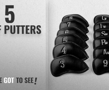 Top 10 Golf Putters [2018]: Still Golf 12pcs Thick Synthetic Leather Golf Iron Head Covers Set