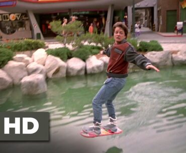 Back to the Future Part 2 (3/12) Movie CLIP - Hover Board Chase (1989) HD