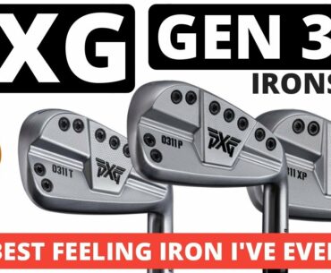 THE BEST IRON I'VE EVER HIT!? - PXG Gen3 Irons Review 0311T 0311P 0311XP