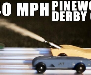 40 MPH Pinewood Derby Car- HOW TO