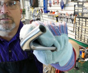 golf club repair, srixon 545 reshaft and review