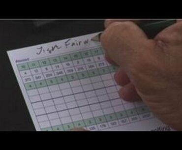 Golf Tips : How to Complete Golf Scorecards