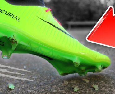 Boots vs Concrete! ⛔ What Not To Do To Your ⚽ Boots!