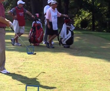 Amazing Josh Broadaway Cross Handed Golf Swing