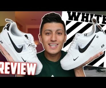 Nike Air Force 1 Low UTILITY REVIEW! (Off-White Inspired?)