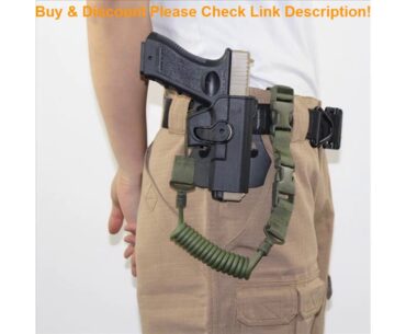 Tactical IMI Handgun Holster for Glock 17 19 23 Right Hand Airsoft Paintball Belt Paddle Pistol Gu