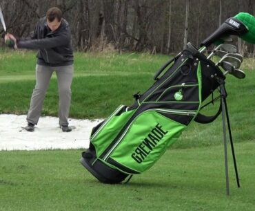 The only way to carry your BombTech Clubs | NEW Golf Stand Bag