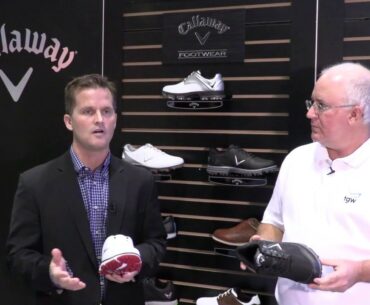 Callaway Mens Balboa Vent Spikeless Golf Shoes at the 2017 PGA Show