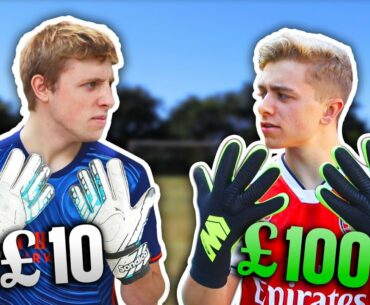 £10 Goalie Gloves Vs. £100 Pro Goalie Gloves | ft. W2S